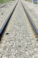 Naklejka premium railway