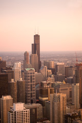 Fototapeta premium シカゴのビル群
