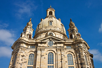 Fototapeta na wymiar Frauenkirche in Dresden.