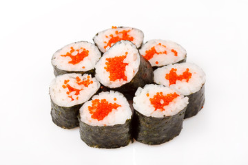 Traditional Japanese food Sushi