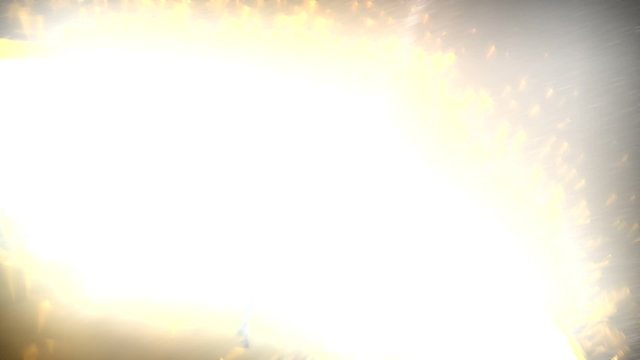 Apocalypse. Asteroid destroys the Earth.