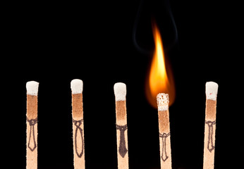 Fired from the job or bright idea
