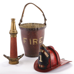 Antique fire equipment