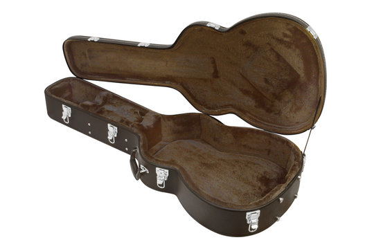 Open Guitar Case