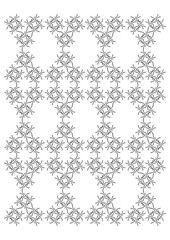 Abstract repeating design