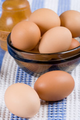 brown eggs
