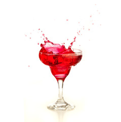 Red cocktail