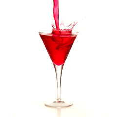 red cocktail