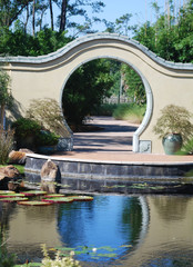 Naklejka premium Moon Gate by Jackie DeBusk