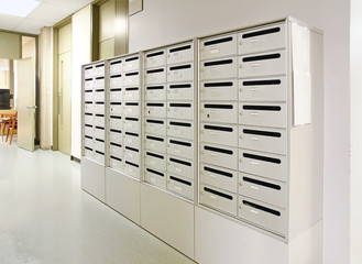 Mailbox in hallway - 26558774