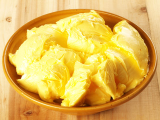 bowl of butter
