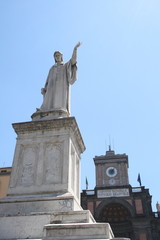 Fototapeta premium Napoli-Piazza Dante-Convitto Nazionale