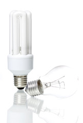 new and old bulb
