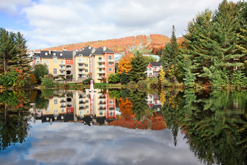 Fall Season in Mont-Tremblant, Quebec, Canada