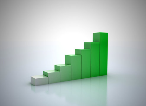 3D rendering of green graph - success