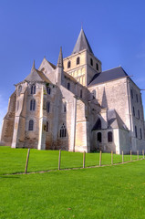 Fototapeta na wymiar Abbaye - Cerisy-La-Forêt