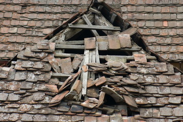 Broken roof