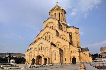 Fototapeta na wymiar Tbilisi Sameba Cathedral
