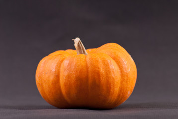 Orange Mini Pumpkin Decor