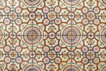 Portuguese glazed tiles