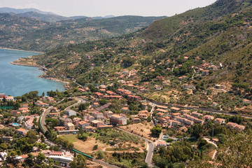 Naklejka premium Sicilian Town