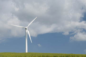 wind turbine generating energy