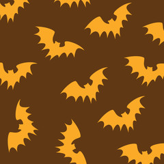 Halloween background pattern. Vector illustration