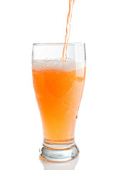 Pouring a Glass of Cider