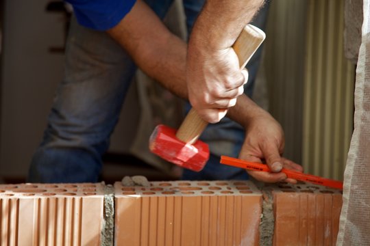 lavoro di muratura