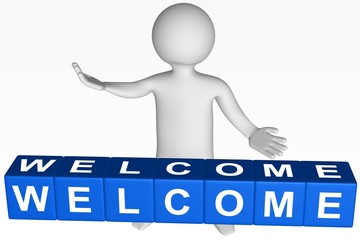 Cubes - 133 - WELCOME © Kromosphere