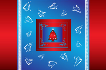 Beautiful abstract Christmas background