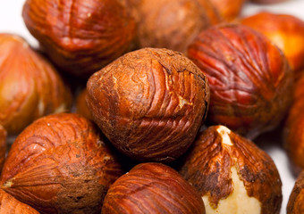 Nuts isolated on white