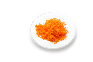 Carrot isolated on white
