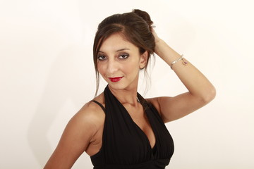 Eine rassige Tänzerin