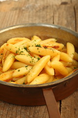 Schupfnudeln in Pfanne
