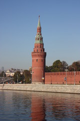 Obraz premium Moscow. Kremlin. Tower.