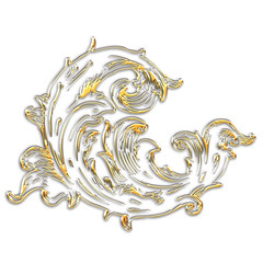 Ornament Gold-Silber 2