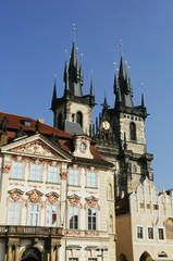 Fototapeta na wymiar Notre dame à Prague