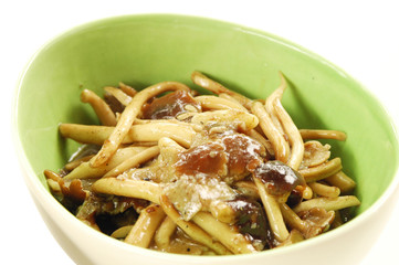 Fried honey mushroow with Oyster sauce