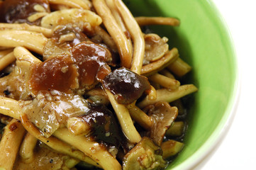 Fried honey mushroow with Oyster sauce