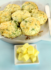 Cheese And Spinach Scones