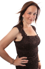Fototapeta premium Pretty woman in her forties