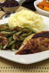 delisious thanksgiving turkey breast diner