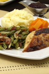 delisious thanksgiving turkey breast diner