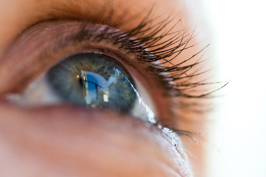 regard bleu