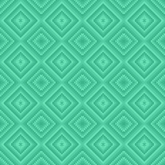 Ethnic green motifs, decorative texture