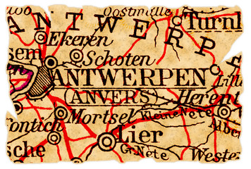 Antwerp old map
