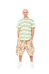 full-length portrait of young man