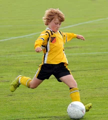 Fototapete Jugendfußball © grafikplusfoto