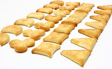 salted crackers